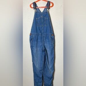 Vintage Gymboree Overalls Girls Sz 14 Jean Bibs Pants Adjustable Straps